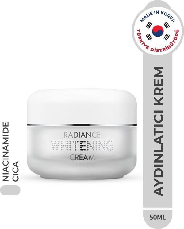 Verobene Radiance Whitening Cream Leke Karşıtı Ton Eşitleyici Ve Aydınlatıcı Nemlendirici Krem Kore 50Ml - Image 1