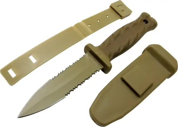 Gerber Knives S30V Haki Av Bıçağı 22cm - Testere Detaylı, Kılıflı - Image 1