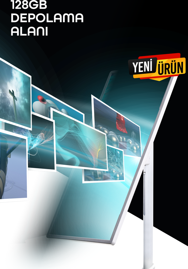 EVAIO Plus 32 inç 80 Ekran FHD Taşınabilir Android Smart LED Ekran - Image 1