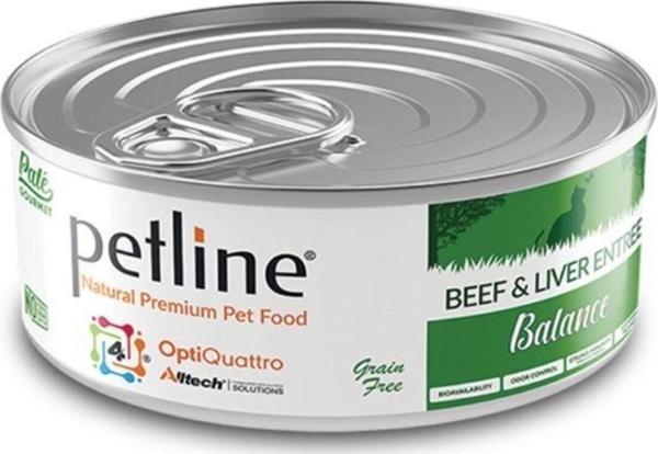 Petline Natural Adult Balance Dana Ve Karaciğerli Pate Yetişkin Kedi Konservesi - Image 1