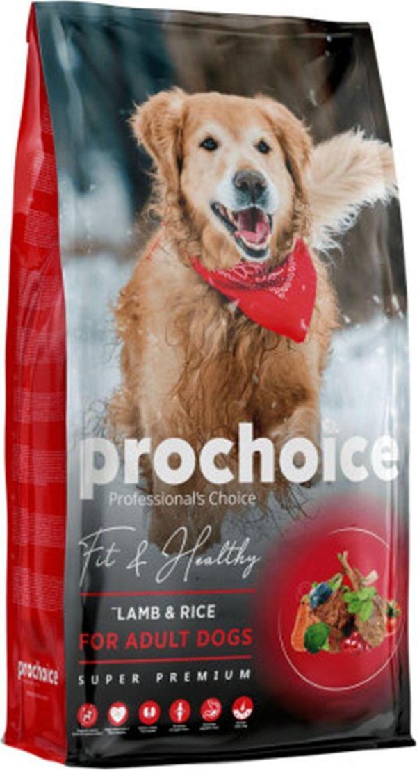 Prochoice Fit & Healthy Kuzu Etli Ve Pirinçli Yetişkin Köpek Maması 3Kg - Image 1