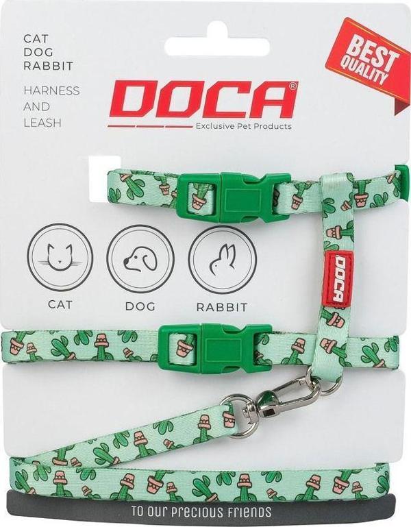 Doca Premium Cactus Kedi Köpek Ve Tavşan Göğüs Tasması - Image 1