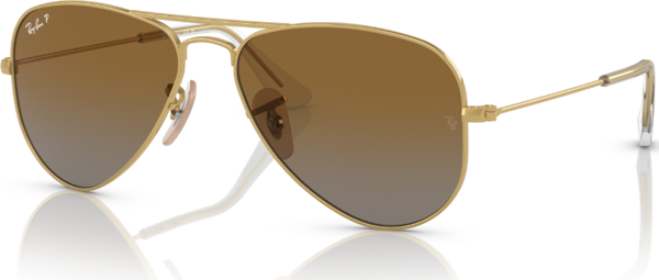 RJ 9506S 223/T5 50 Ray-Ban Junior JUNIOR AVIATOR Polarize Çocuk Güneş Gözlüğü - Image 1