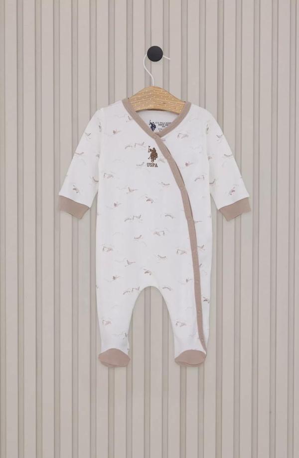 U.s Polo Bebek Tulum Usb2019 Krem - Image 1