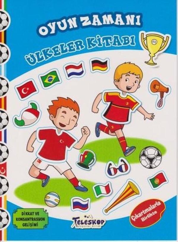 Oyun Zamanı-Ülkeler Kitabı - Teleskop Popüler Bilim - Image 1