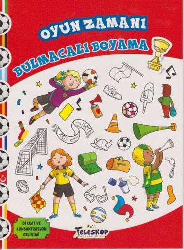 Oyun Zamanı-Bulmacalı Boyama - Teleskop Popüler Bilim - Image 1