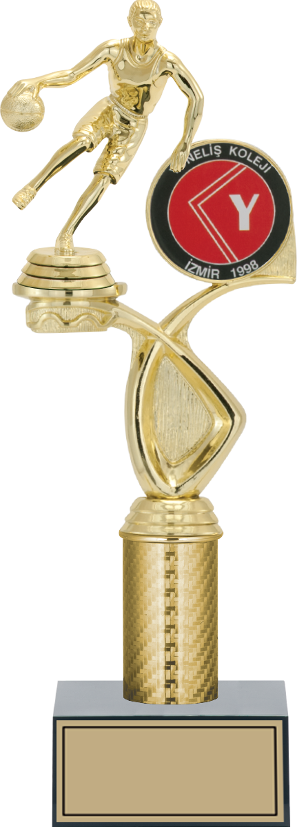 ODAK KUPA - Figürlü Kupalar - Basketbol Kadın Figürlü Kupalar FG-015 C - 34 cm - Image 1