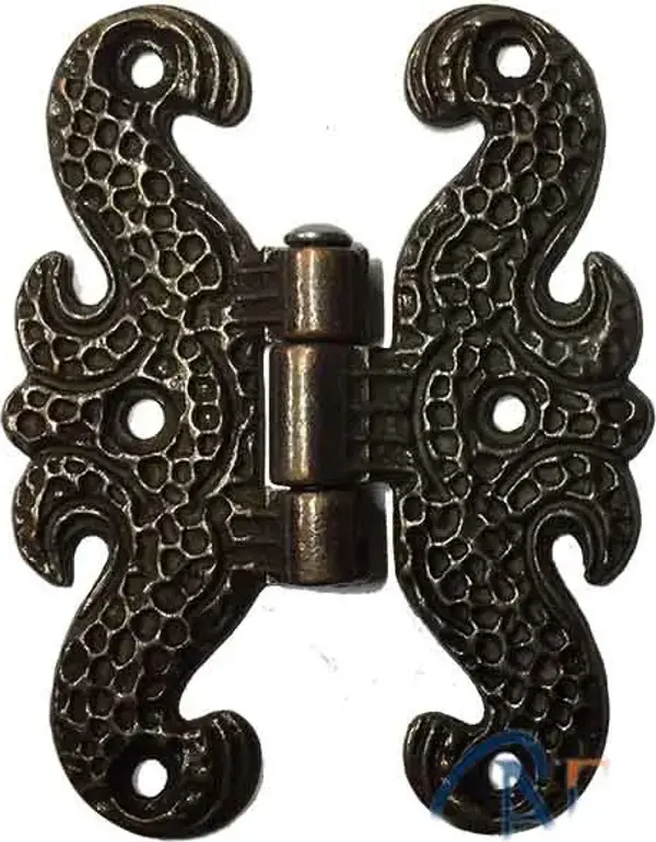 Zamak Kelebek Menteşe - Büyük, 50x67mm, Oksit, 1 Adet - Image 1