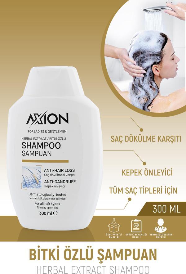 Kepeğe Karşı Etkili %100 Bitki Özlü Şampuan - 300 ml - Image 1