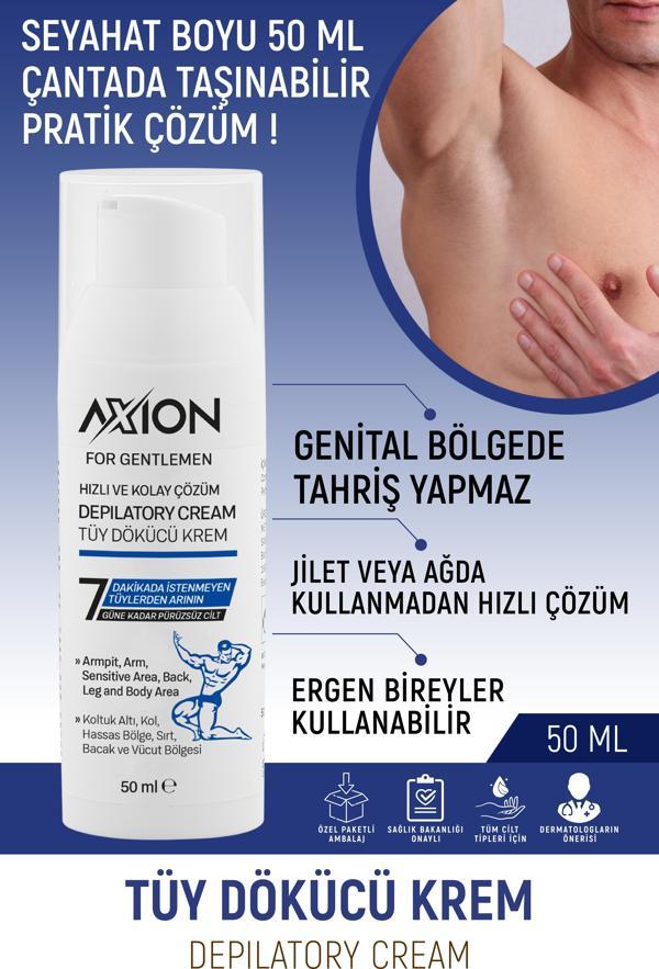 Pratik Tüy Dökücü Ve Azaltıcı 50 ml Erkek Seyahat Boyu - Image 1