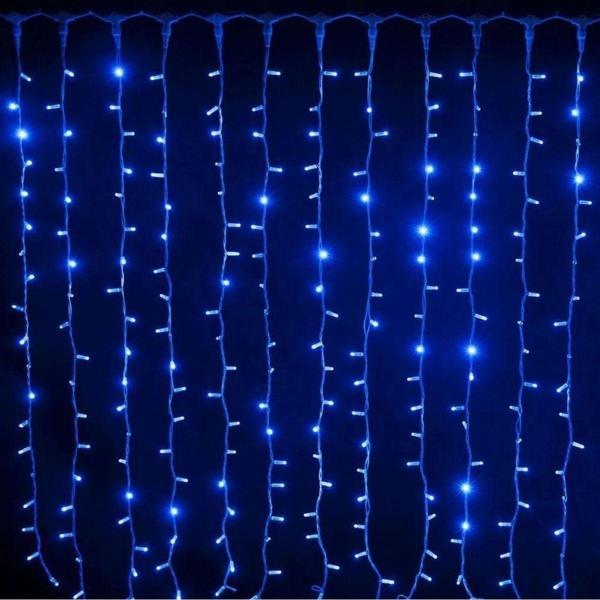 Ycl Yps-113M 600 Ledli 2X3 M Perde Led/Ip44 İç Mekan /30 Led *20 Saçak/Fişli - Image 1