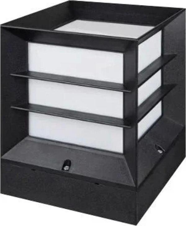 Horoz Elektrik Prizma-2 Siyah Set Üstü Bahçe Armatür E27 Duylu 400-010-144 - Image 1