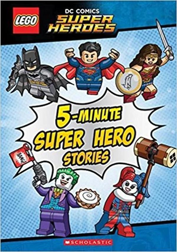 5-Minute Super Hero Stories (LEGO DC Super Heroes) - Scholastic - Image 1