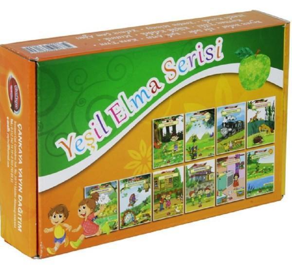 Yeşil Elma Serisi-10 Kitap Takım+Soru Kitapçığı 2. ve 3.Sınıflara - Çankaya Yayın Dağıtım - Image 1