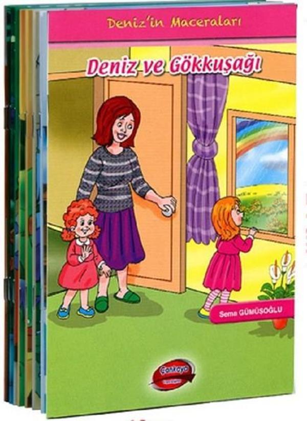 Deniz'in Maceraları Seti-10 Kitap Orta Boy 1.Sınıflara - Çankaya Yayın Dağıtım - Image 1
