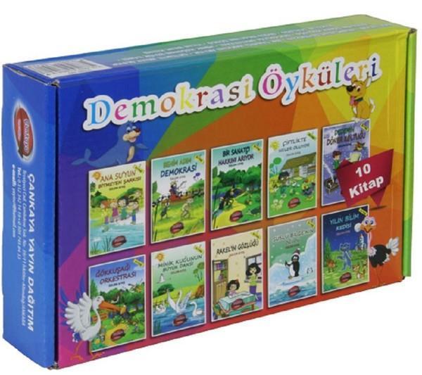 Demokrasi Öyküleri Seti-10 Kitap Takım+Soru Kitapçığı - Çankaya Yayın Dağıtım - Image 1