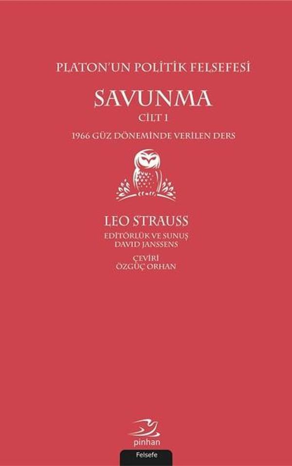 Savunma Cilt 1-Platon'un Politik Felsefesi - Pinhan Yayıncılık - Image 1