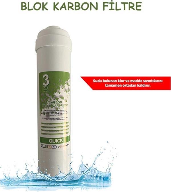 Kapalı Kasa Su Arıtma Cihazı Filtresi Inline 2 Yıllık Bakım Seti (MEMBRANSIZ SET) - Image 1