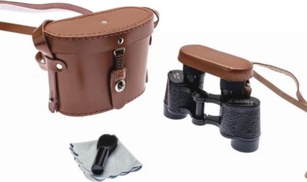 Amc Baigish 6X24 Deri Çantalı Subay Dürbünü – Su Geçirmez – Artıkıl - Amc9986-2154 - Image 1