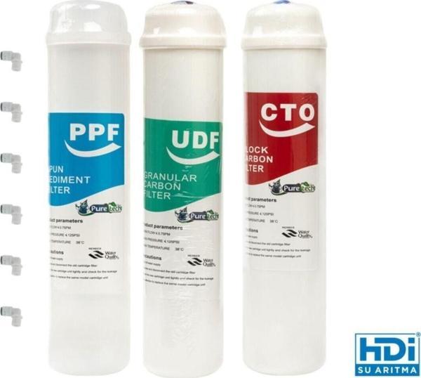 Puretech Yakut-optima Cihazlarına Uygun 3'lü Kokonatlı Filtre - Image 1