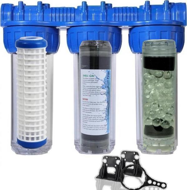 Lotto Filters Bina ve Daire Girişi Su Arıtma Yıkanabilir + Gac Plus + Silifoz - Image 1