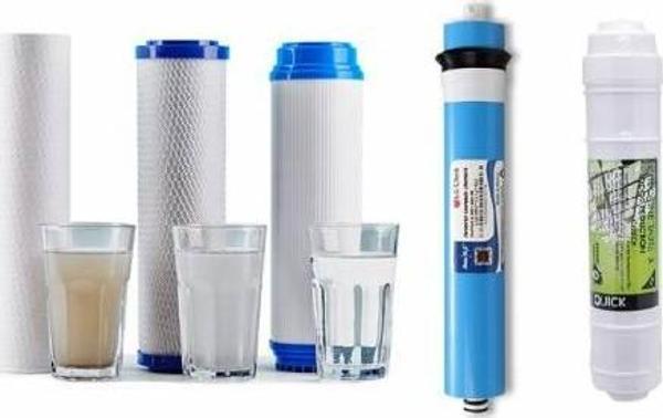 Reverse Osmosis Filtre Seti Full Takım 5 li Açık Kasa Model Su Arıtma Cihazı Uyumlu - Image 1