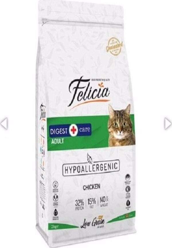 Az Tahıllı 2 Kg Yetişkin Tavuklu Hypoallergenic Kedi Maması - Image 1