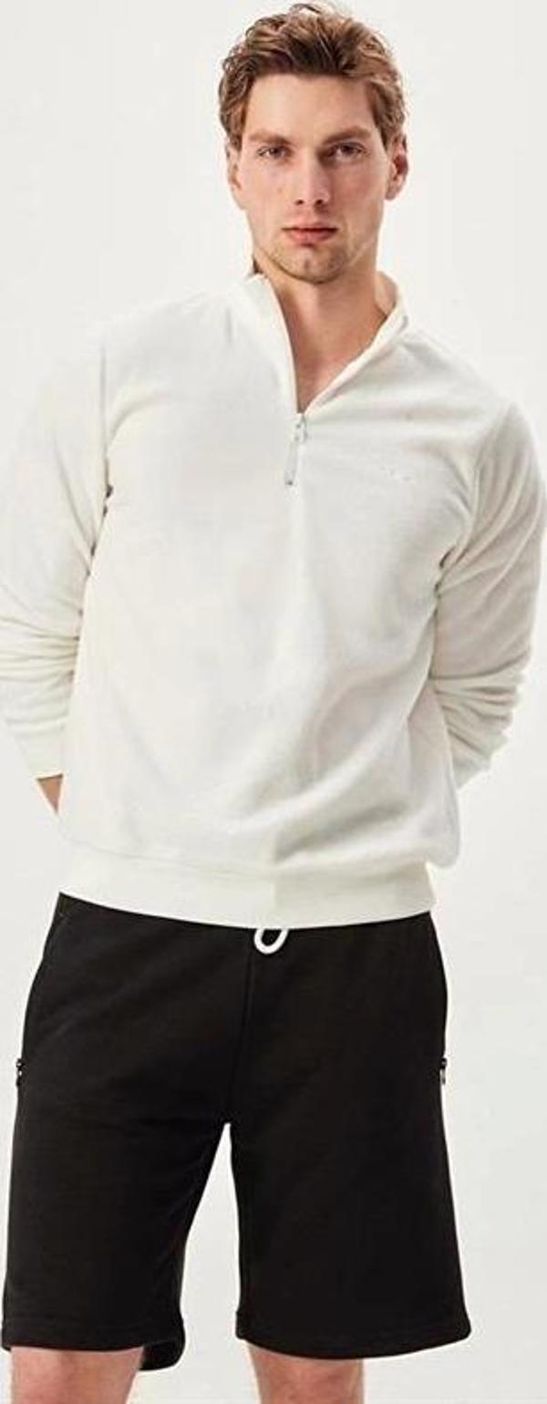 Marıfod Yarım Fermuarlı Dik Yaka Polar - Image 1