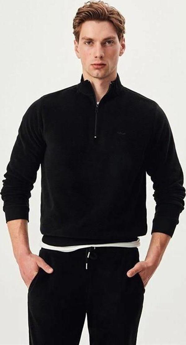 Marıfod Yarım Fermuarlı Dik Yaka Polar - Image 1