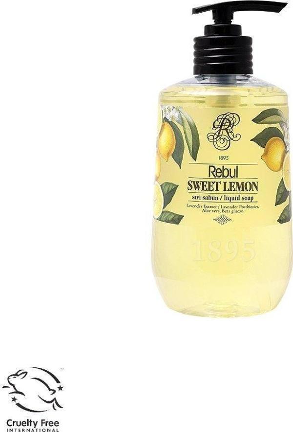 Rebul Sweet Lemon Sıvı Sabun 500 ml - Image 1