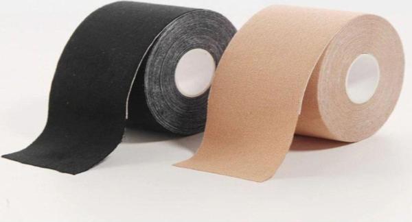 Bkmc 2'Li Paket Göğüs Dikleştirici Sabitleyici Ve Şekillendirici Bant -Siyah Ve Ten Rengi - Image 1