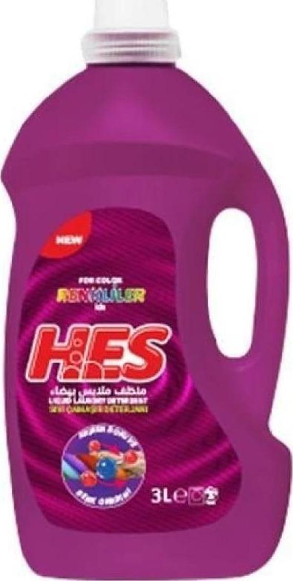 Hes Sıvı Bakım Deterjanı Renkliler 3lt - Image 1