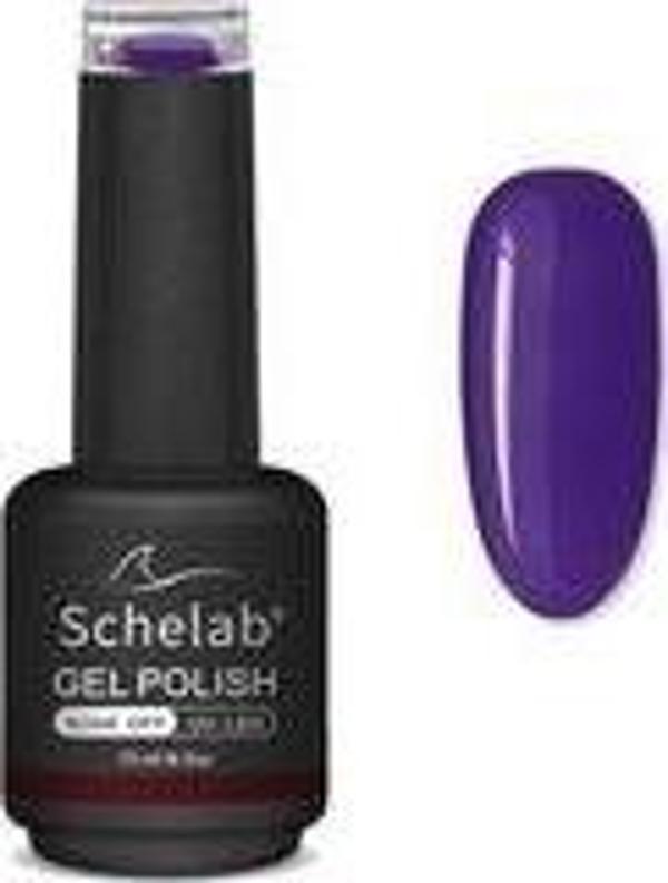 Schelab One Step Gel Kalıcı Oje 15 ml | Purple - Image 1