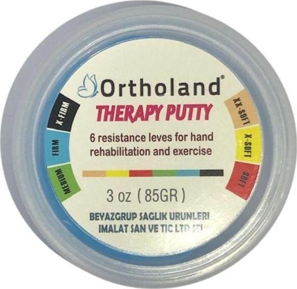 Ortholand Therapy Putty Dirençli El Egzersiz Hamuru 3 Oz-85 Gr - Image 1