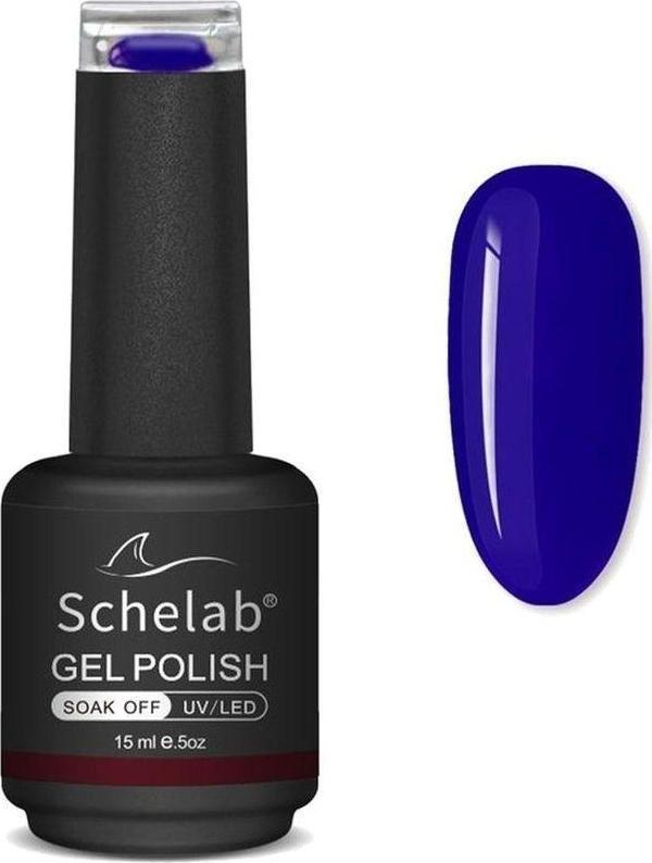 Schelab 3 Adımda Kalıcı Jel Oje 005 Vivid Blue 15 ml - Image 1