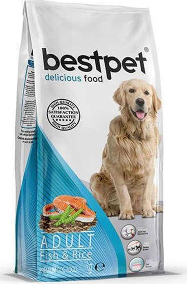 Bestpet Balıklı Yetişkin Köpek Maması 15 Kg - Image 1