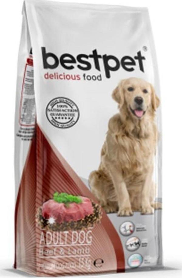 Bestpet Kuzu Etli Yetişkin Köpek Maması 15 Kg - Image 1