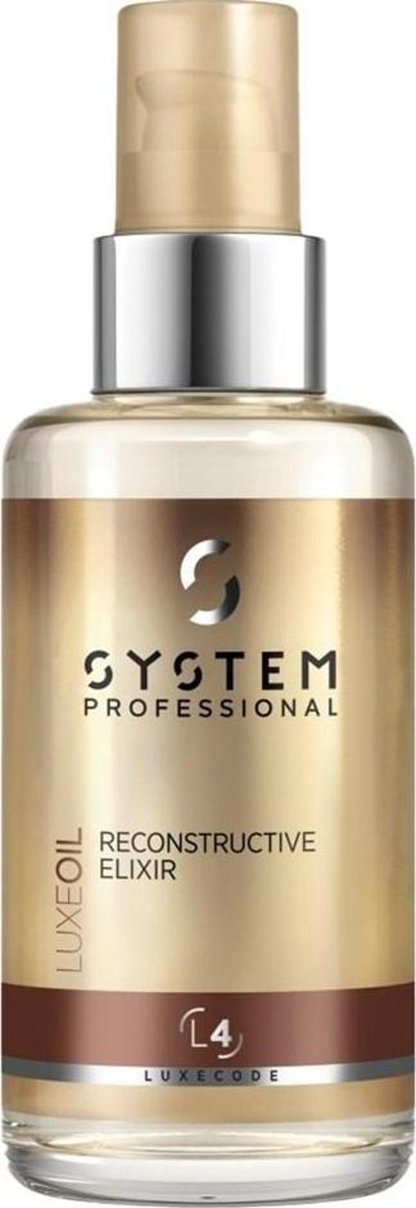 Wella System Professional Reconstructive Luxeoil Elixir Saç Bakım Yağı 100 ml - Image 1