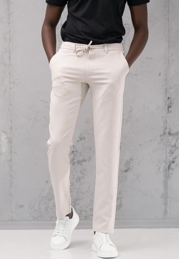 Slimfit Full Likralı Esnek Beli Lastikli Yazlık Jogger Pantolon  - Image 1