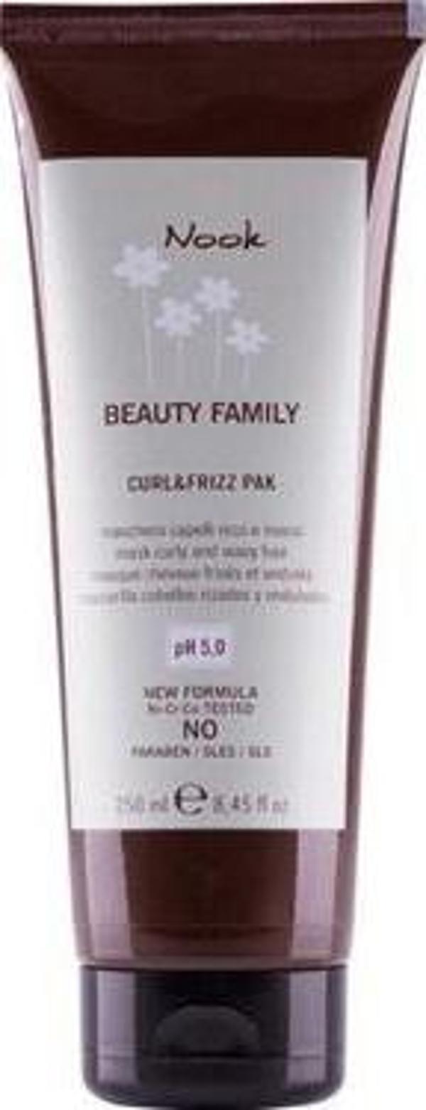 Nook Beauty Family Curl&Frizz Kıvırcık ve Dalgalı Saçlar İçin Maske 250 ml  - Image 1