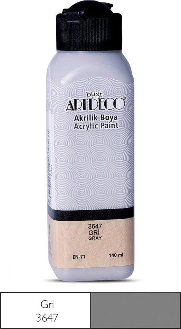 Artdeco Akrilik Boya 140ml Gri 2 adet - Image 1