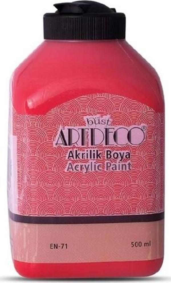 Artdeco Akrilik Boya 500 Ml Kırmızı - 2 adet - Image 1
