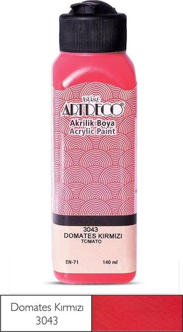 Artdeco Akrilik Boya 140 ml Domates Kırmızı - 4 adet - Image 1