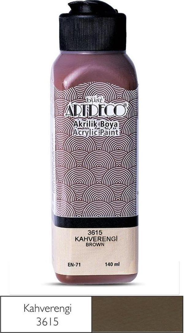 Artdeco Akrilik Boya 140 ml Kahverengi - 4 adet - Image 1