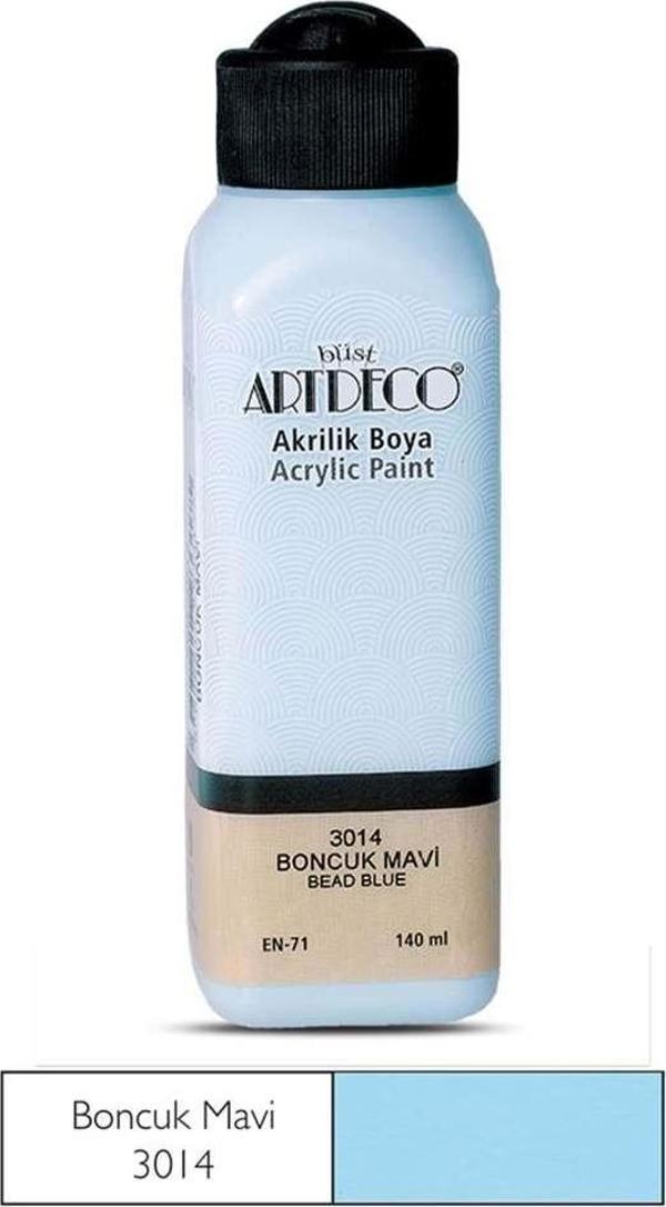 Artdeco Akrilik Boya 140 ml Boncuk Mavi 2 adet - Image 1