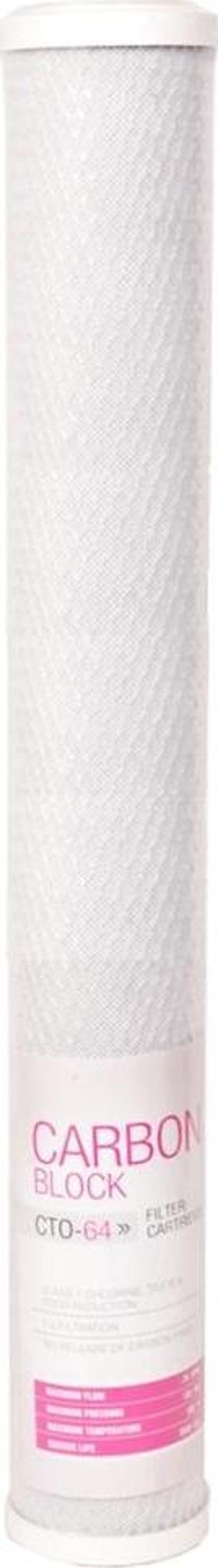 Su Arıtma Cihazı Blok Aktif Karbon Filtre 20 Inch 456215582 - Image 1