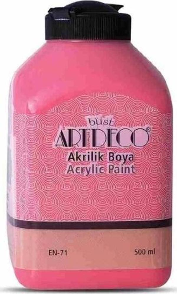 Artdeco Akrilik Boya 500 Ml Pembe - 2 adet - Image 1