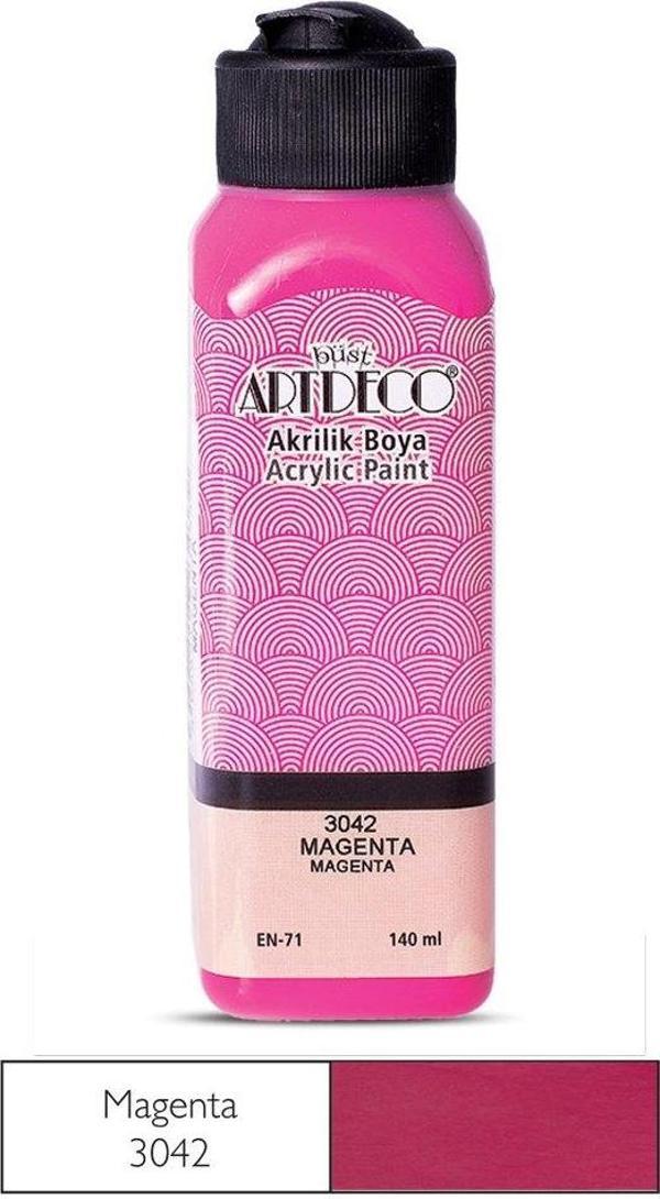 Artdeco Akrilik Boya 140 ml Magenta 2 adet - Image 1