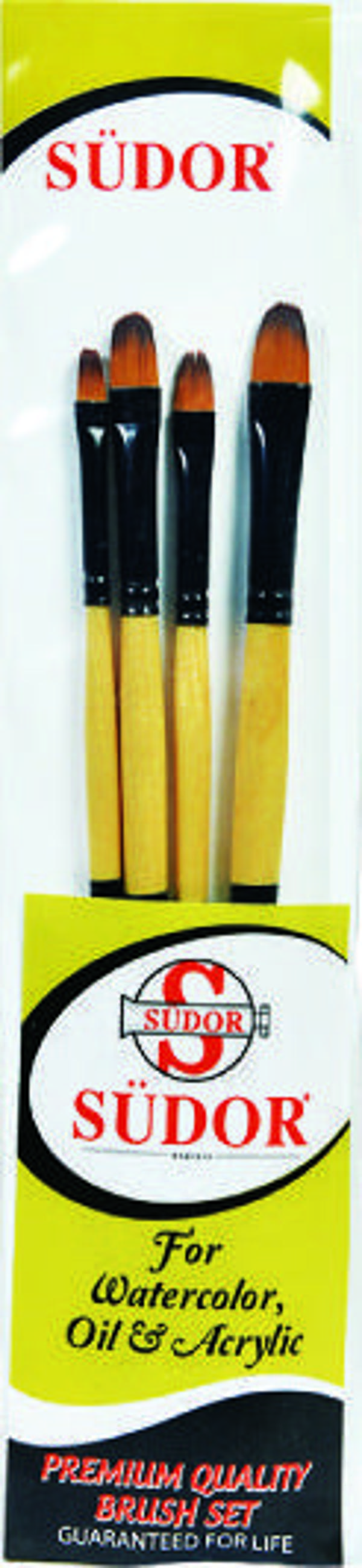 Südor Set 13 Hobi Fırçası 4 Lü Kaliteli - Image 1