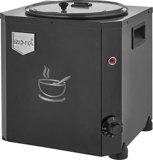 Remta Siyah Jumbo Çorba Isıtıcı 9 lt - Image 1